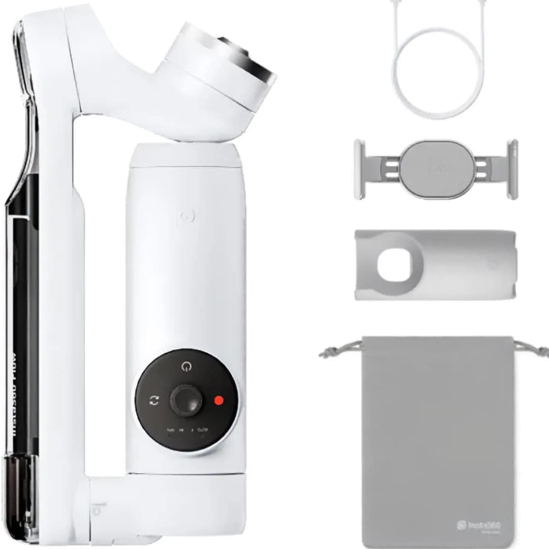 Электрический стабилизатор Insta360 Flow White, Белый — фото 6