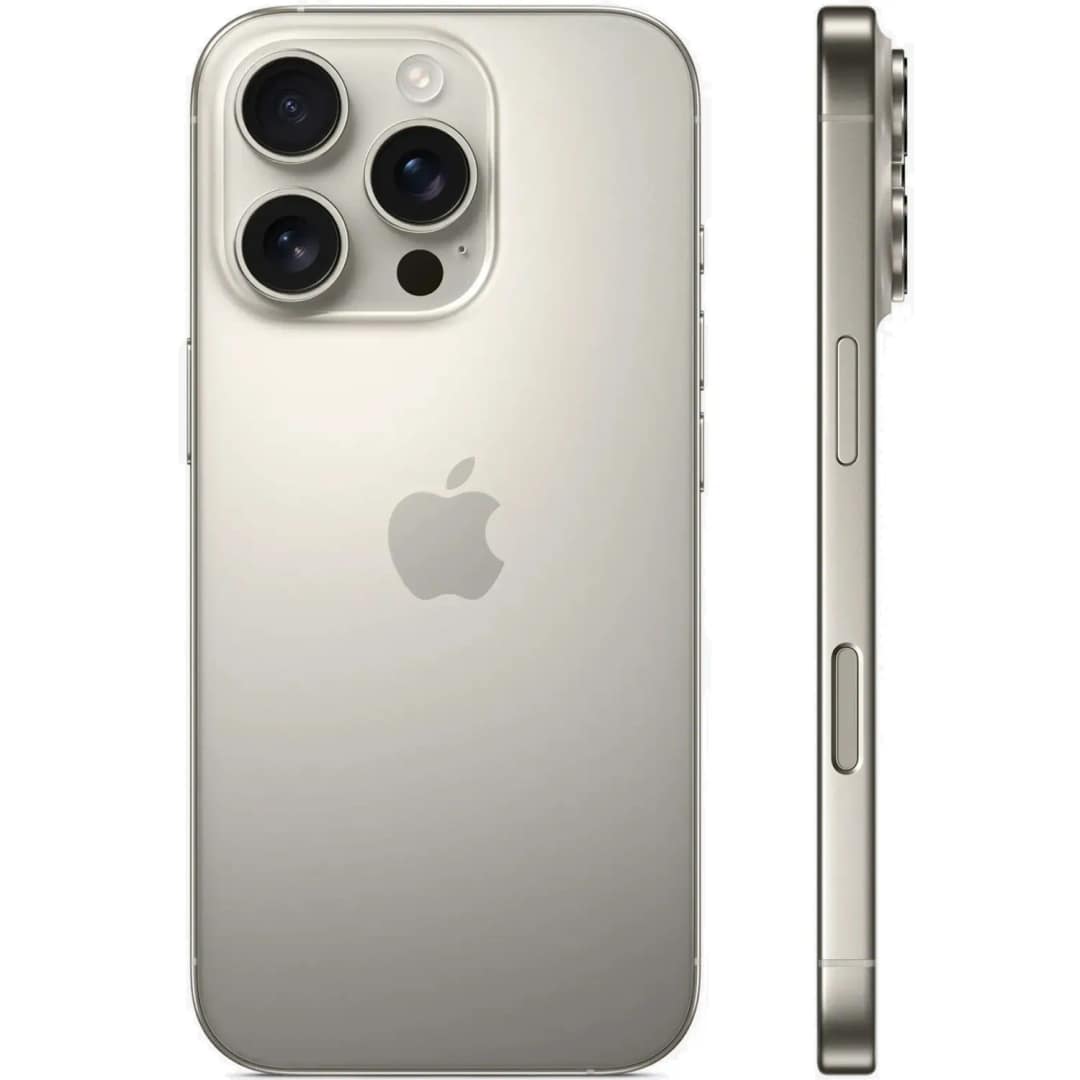 Смартфон Apple iPhone 16 Pro Natural Titanium, Серый — фото 4