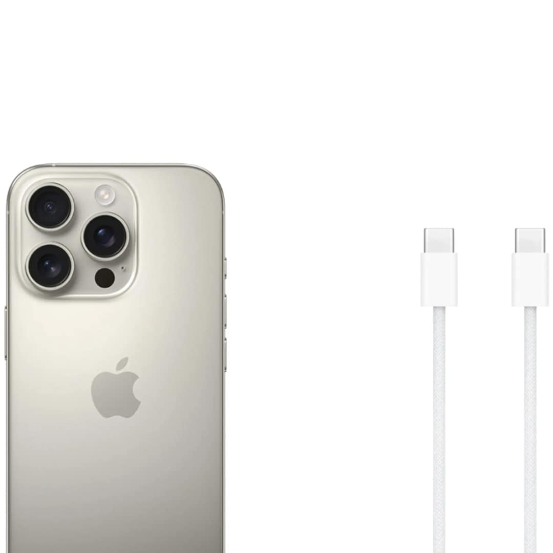 Смартфон Apple iPhone 16 Pro Natural Titanium, Серый — фото 5