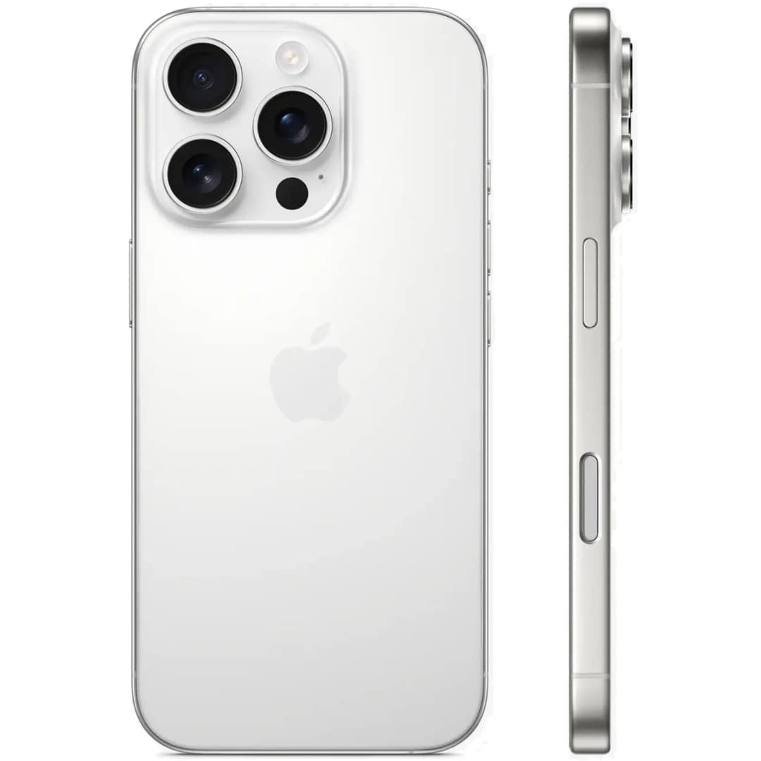 Смартфон Apple iPhone 16 Pro White Titanium, Белый — фото 4