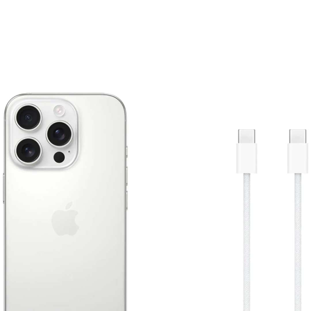 Смартфон Apple iPhone 16 Pro White Titanium, Белый — фото 5