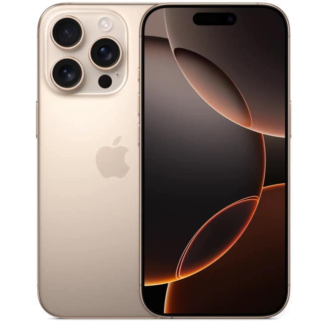 Смартфон Apple iPhone 16 Pro Desert Titanium, Золотистый