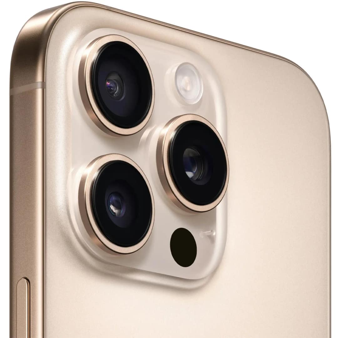 Смартфон Apple iPhone 16 Pro Desert Titanium, Золотистый — фото 2