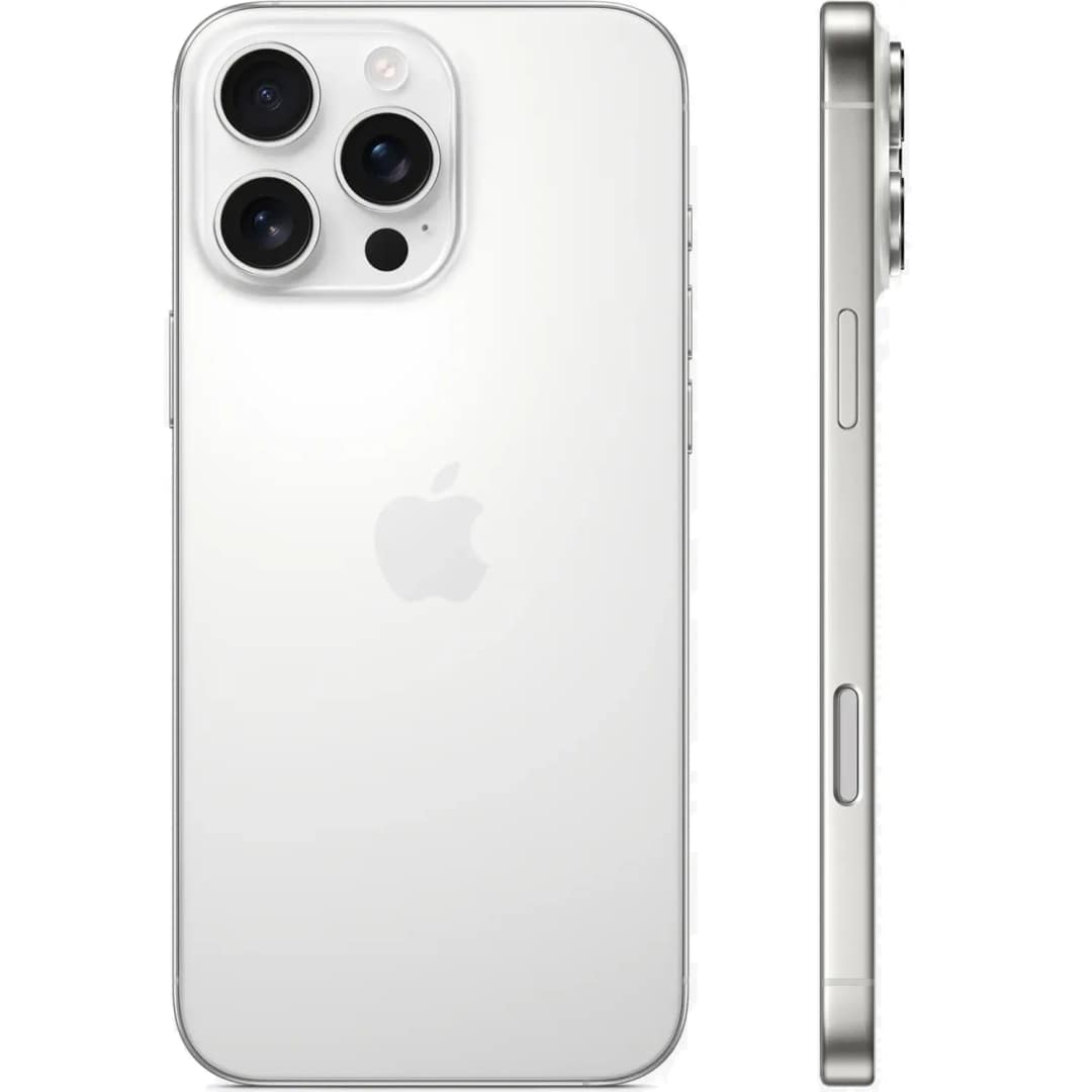 Смартфон Apple iPhone 16 Pro Max White Titanium, Белый — фото 4