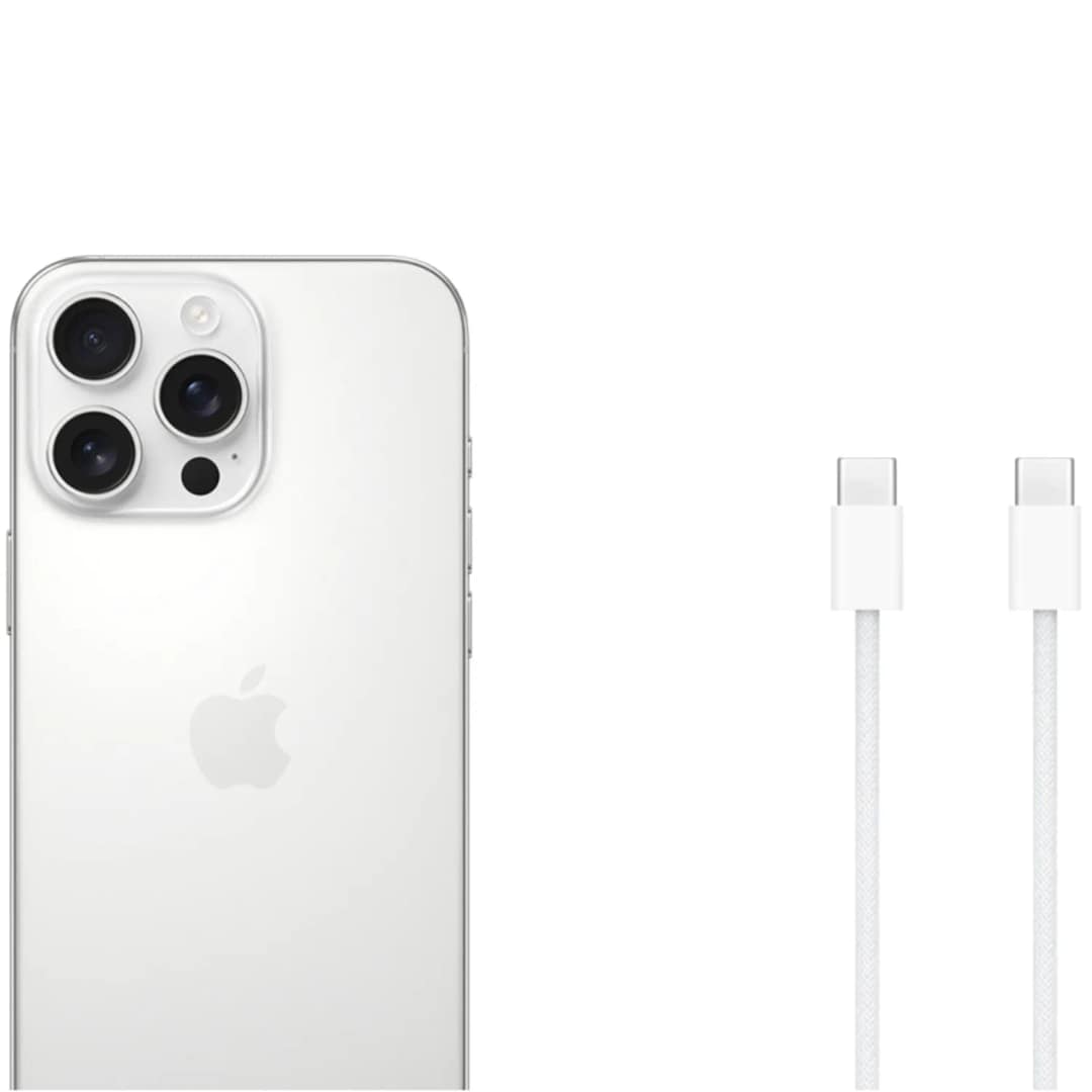 Смартфон Apple iPhone 16 Pro Max White Titanium, Белый — фото 5