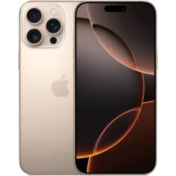 Смартфон Apple iPhone 16 Pro Max Desert Titanium, Золотистый — фото 1