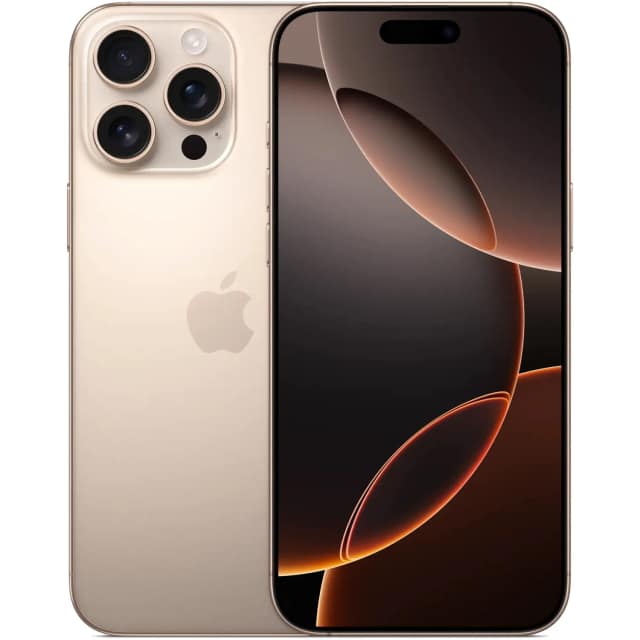 Смартфон Apple iPhone 16 Pro Max Desert Titanium, Золотистый