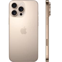 Смартфон Apple iPhone 16 Pro Max Desert Titanium, Золотистый — фото 4