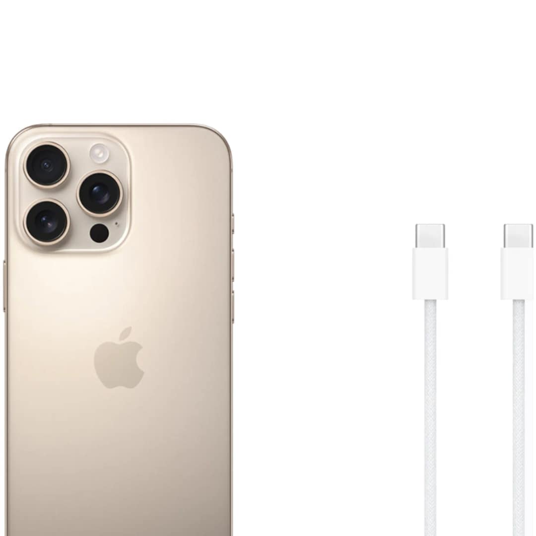 Смартфон Apple iPhone 16 Pro Max Desert Titanium, Золотистый — фото 5