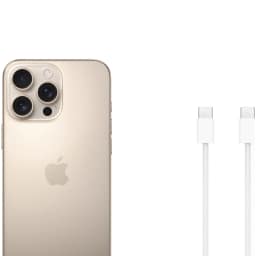Смартфон Apple iPhone 16 Pro Max Desert Titanium, Золотистый — фото 5