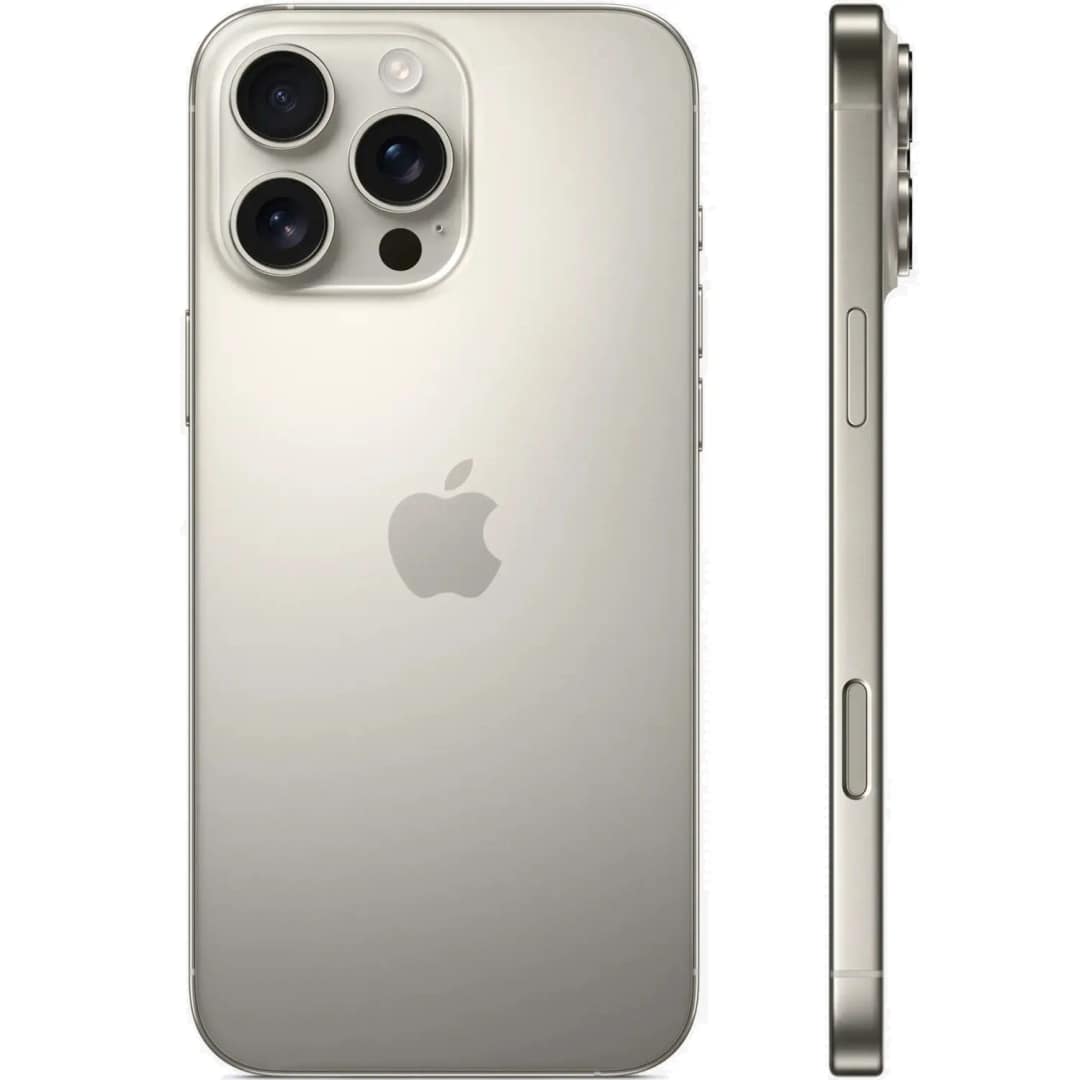 Смартфон Apple iPhone 16 Pro Max Natural Titanium, Серый — фото 4