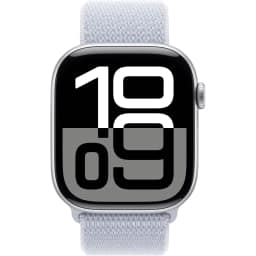 Смарт-часы Apple Watch Series 10 42mm Silver Aluminum Case with Blue Cloud Sport Loop, Серебристый — фото 3