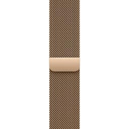 Смарт-часы Apple Watch Series 10 42mm Gold Titanium Case with Gold Milanese Loop, Золотистый — фото 2