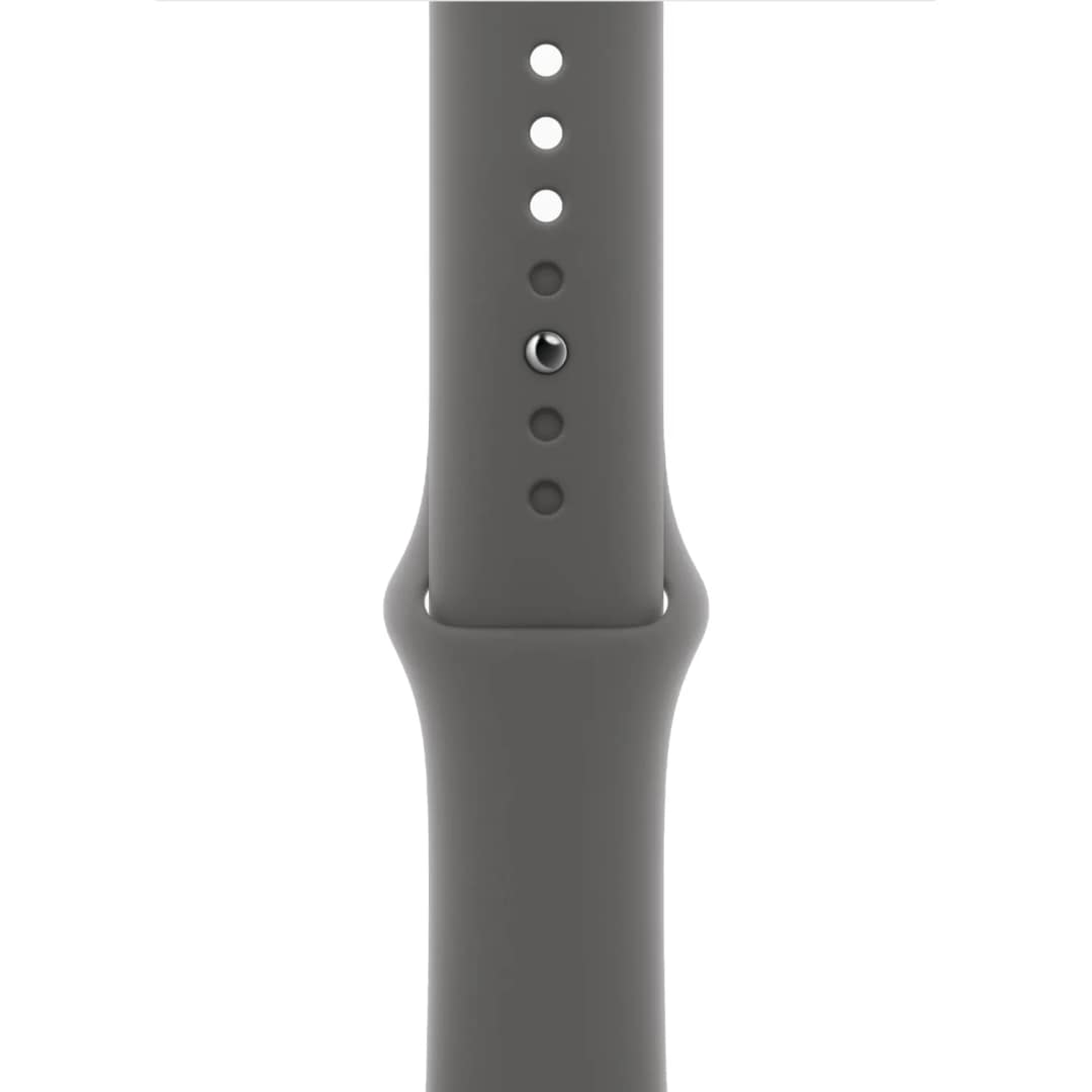 Смарт-часы Apple Watch Series 10 46mm Jet Black Aluminum Case with Stone Gray Sport Band M L, Черный — фото 2