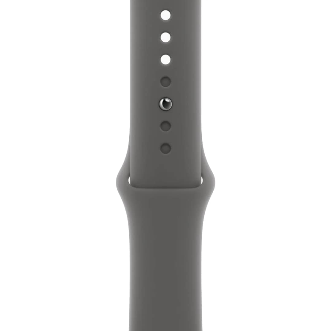 Смарт-часы Apple Watch Series 10 46mm Silver Aluminum Case with Stone Gray Sport Band S M, Серебристый — фото 2