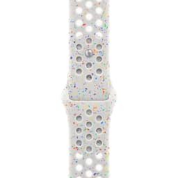 Смарт-часы Apple Watch Series 10 46mm Silver Aluminum Case with Pure Platinum Nike Sport Band S M, Белый — фото 2