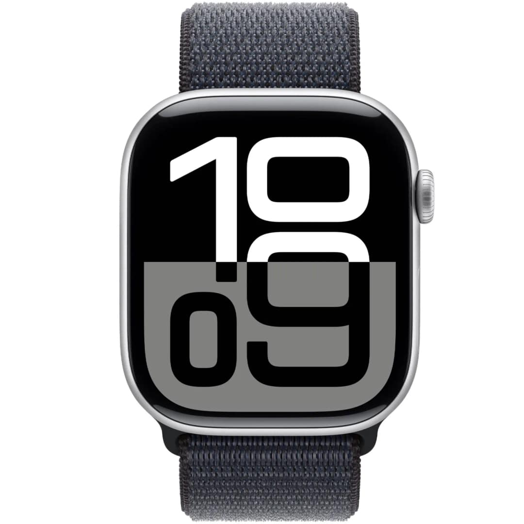 Смарт-часы Apple Watch Series 10 46mm Silver Aluminum Case with Ink Sport Loop, Серебристый — фото 3