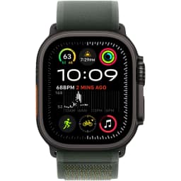 Смарт-часы Apple Watch Ultra 2 49mm Black Titanium Case with Green Trail Loop M L, Зеленый — фото 3