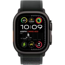 Смарт-часы Apple Watch Ultra 2 49mm Black Titanium Case with Black Trail Loop M L, Черный — фото 3