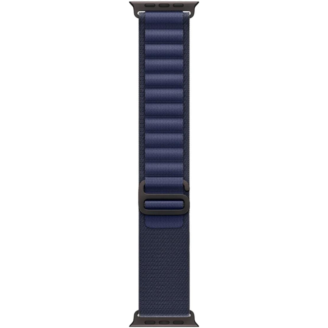 Смарт-часы Apple Watch Ultra 2 49mm Black Titanium Case with Navy Alpine Loop M, Тёмно-синий — фото 2
