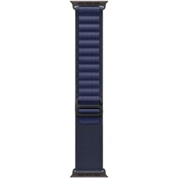 Смарт-часы Apple Watch Ultra 2 49mm Black Titanium Case with Navy Alpine Loop M, Тёмно-синий — фото 2