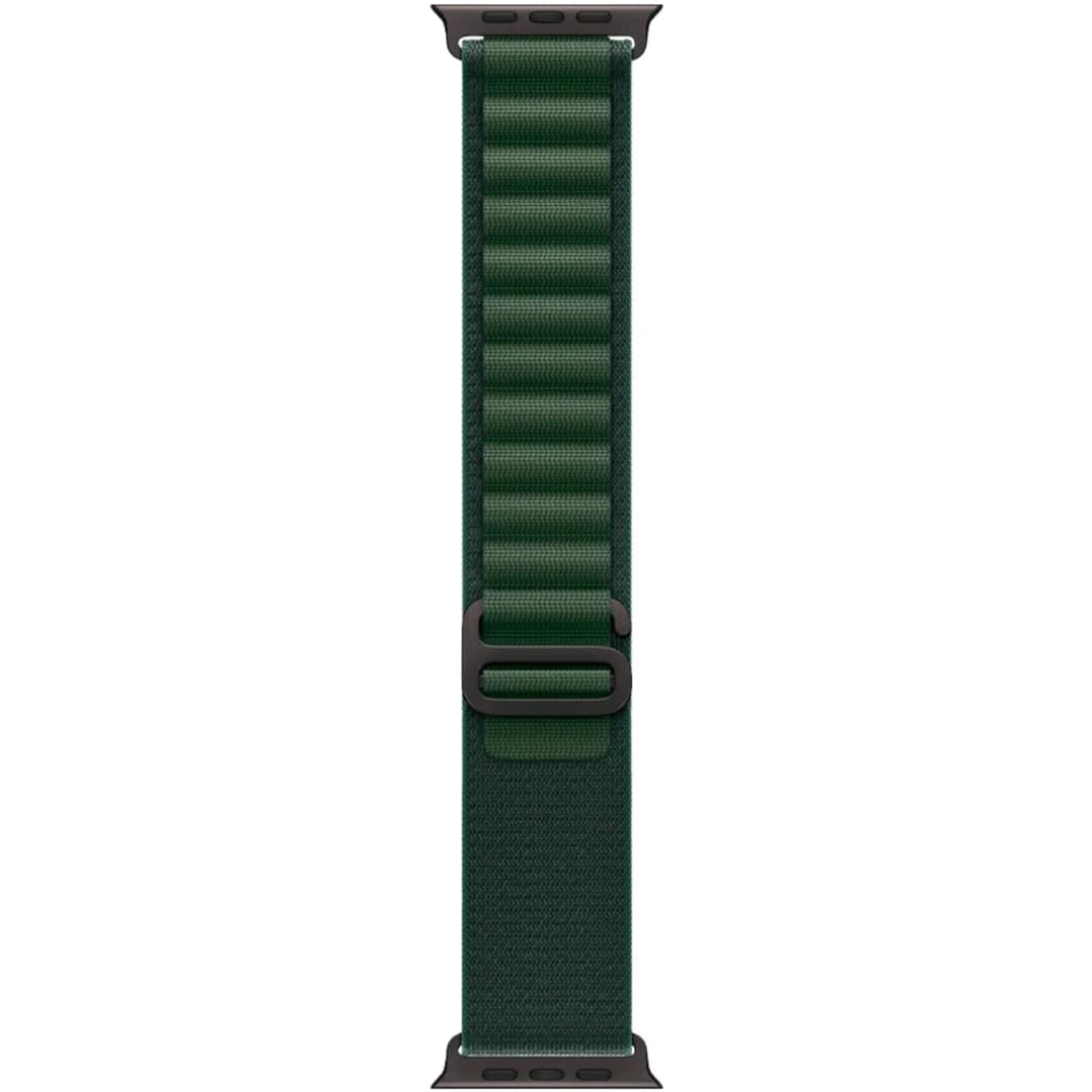Смарт-часы Apple Watch Ultra 2 49mm Black Titanium Case with Dark Green Alpine Loop L, Тёмно-зелёный — фото 2
