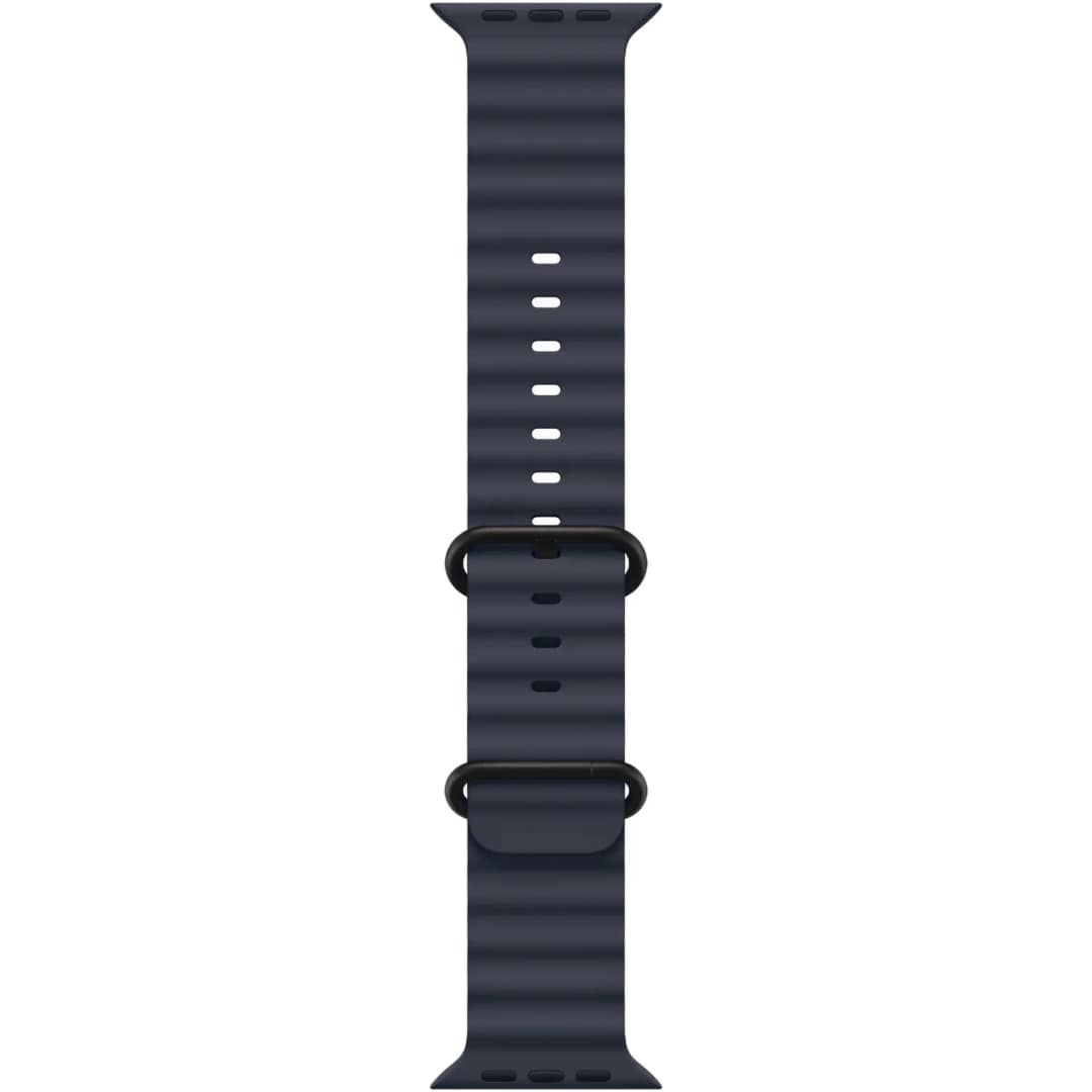 Смарт-часы Apple Watch Ultra 2 49mm Black Titanium Case with Navy Ocean Band, Синий — фото 2