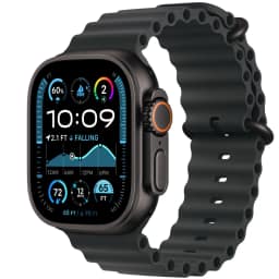 Смарт-часы Apple Watch Ultra 2 49mm Black Titanium Case with Black Ocean Band, Черный — фото 1