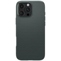 Чехол Spigen Liquid Air для iPhone 16 Pro Max Abyss Green, Зеленый — фото 6