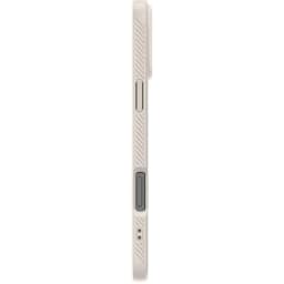 Чехол Spigen Liquid Air для iPhone 16 Pro Natural Titanium, Бежевый — фото 4