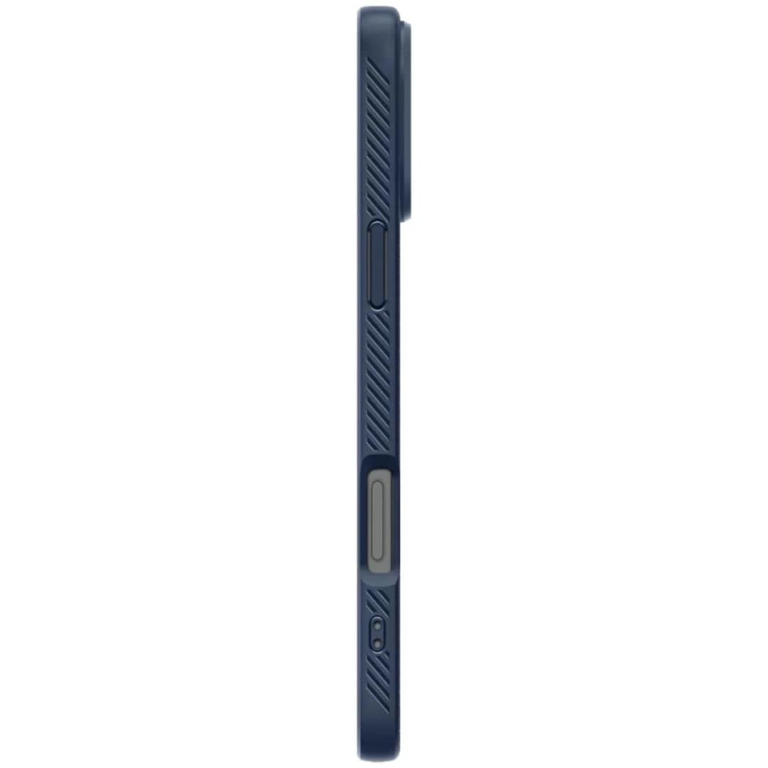 Чехол Spigen Liquid Air для iPhone 16 Pro Max Navy Blue, Синий — фото 2