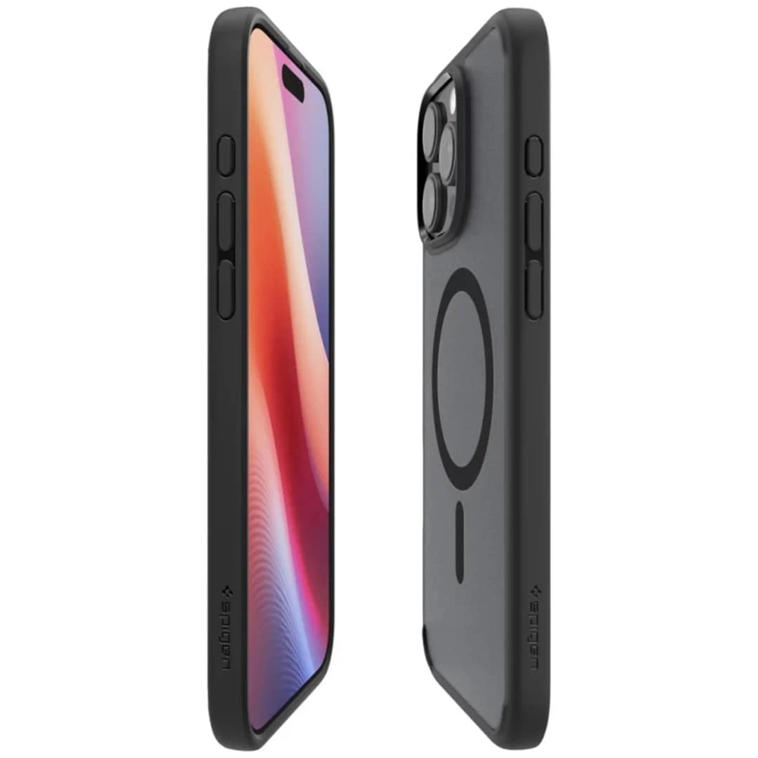Чехол Spigen Ultra Hybrid MagSafe для iPhone 16 Pro Max Frost Black, Черный — фото 2