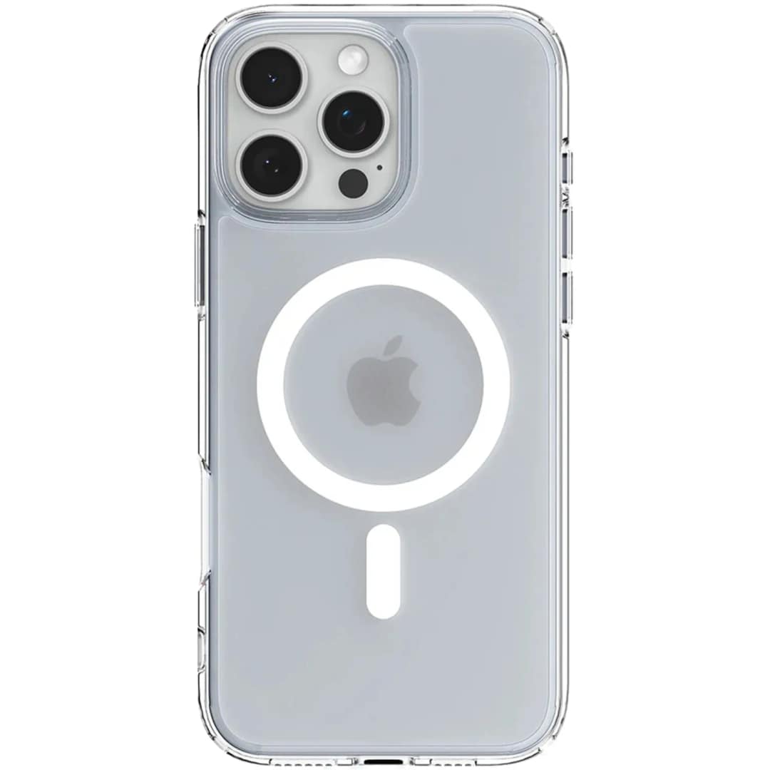 Чехол Spigen Ultra Hybrid MagSafe для iPhone 16 Pro Max Frost Clear, Прозрачный — фото 4