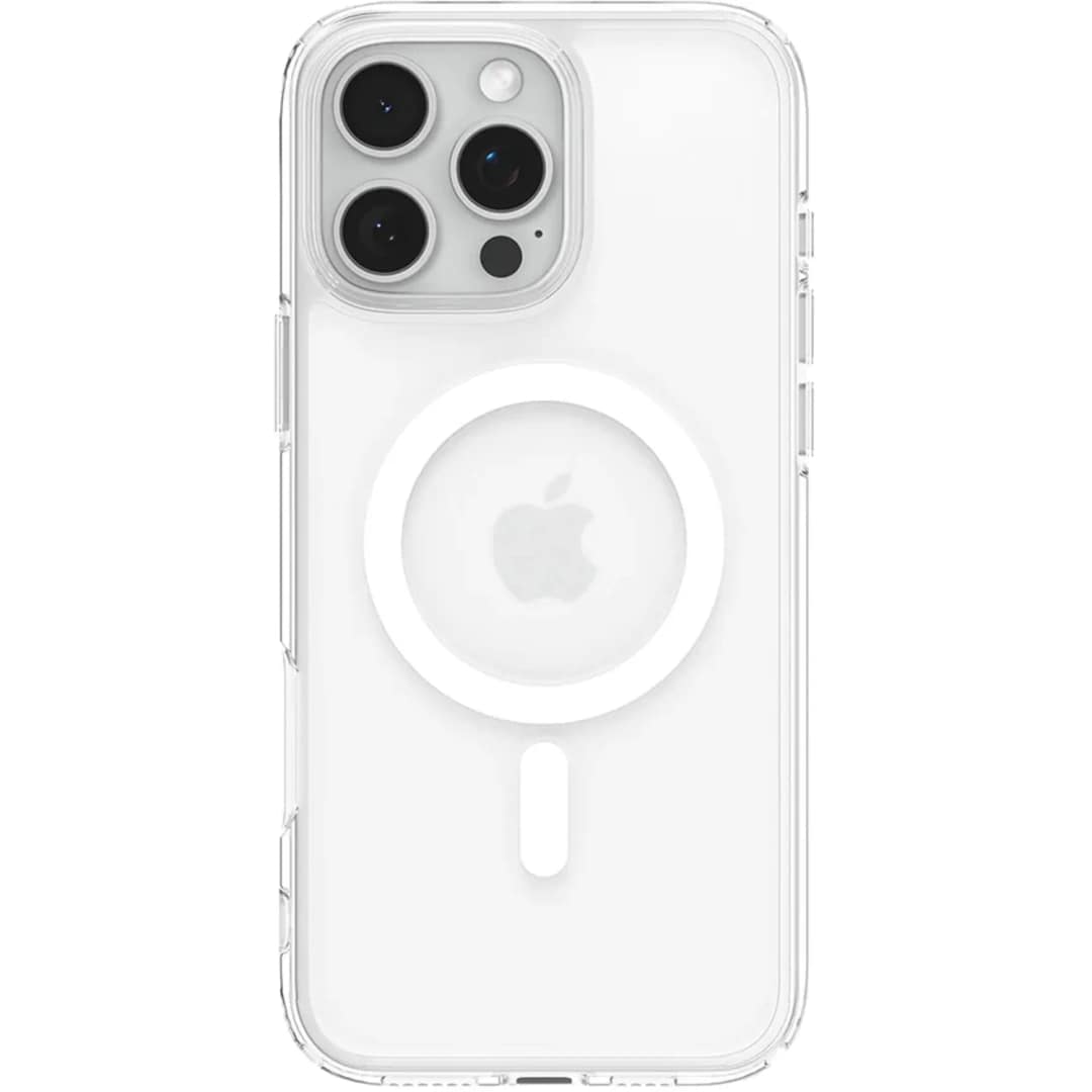 Чехол Spigen Ultra Hybrid MagSafe для iPhone 16 Pro Max Frost Clear, Прозрачный — фото 5