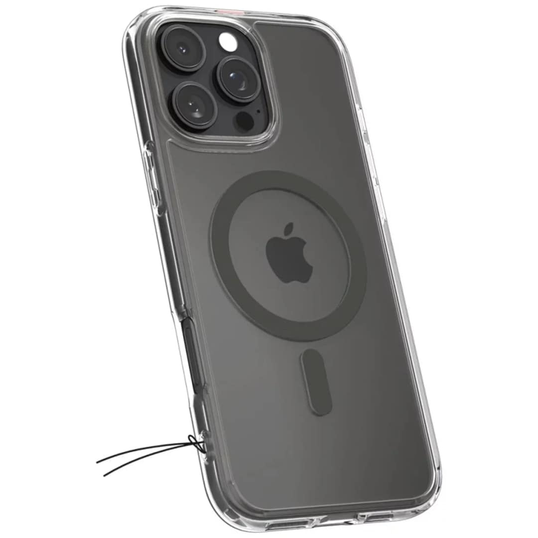 Чехол Spigen Ultra Hybrid MagSafe для iPhone 16 Pro Graphite, Серый — фото 7