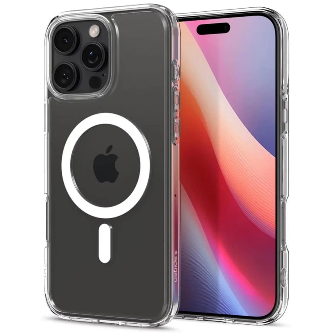 Чехол Spigen Ultra Hybrid MagSafe для iPhone 16 Pro Max White, Белый — фото 9
