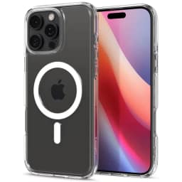 Чехол Spigen Ultra Hybrid MagSafe для iPhone 16 Pro Max White, Белый — фото 9