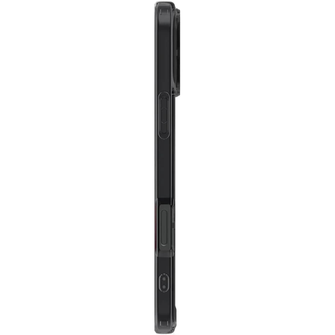 Чехол Spigen Ultra Hybrid MagSafe для iPhone 16 Pro Max Zero One, Прозрачный тёмный — фото 2