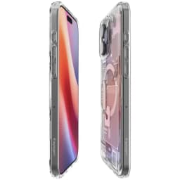 Чехол Spigen Ultra Hybrid MagSafe для iPhone 16 Pro Zero One Natural Titanium, Бежевый — фото 3