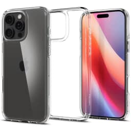 Чехол Spigen Ultra Hybrid для iPhone 16 Pro Crystal Clear, Прозрачный — фото 1