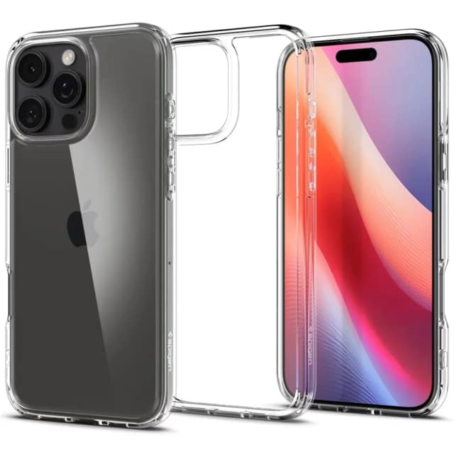 Чехол Spigen Ultra Hybrid для iPhone 16 Pro Crystal Clear, Прозрачный