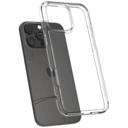 Чехол Spigen Ultra Hybrid для iPhone 16 Pro Crystal Clear, Прозрачный — фото 4