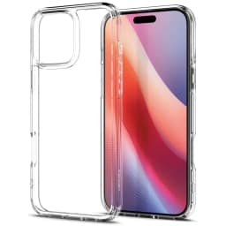 Чехол Spigen Ultra Hybrid для iPhone 16 Pro Crystal Clear, Прозрачный — фото 8