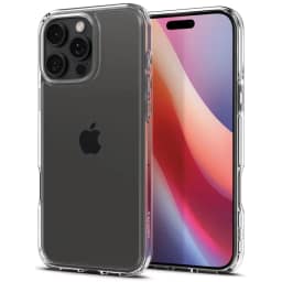 Чехол Spigen Ultra Hybrid для iPhone 16 Pro Crystal Clear, Прозрачный — фото 9
