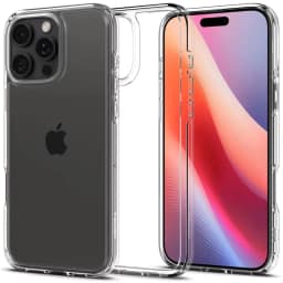 Чехол Spigen Ultra Hybrid для iPhone 16 Pro Max Crystal Clear, Прозрачный — фото 1