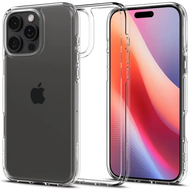 Чехол Spigen Ultra Hybrid для iPhone 16 Pro Max Crystal Clear, Прозрачный