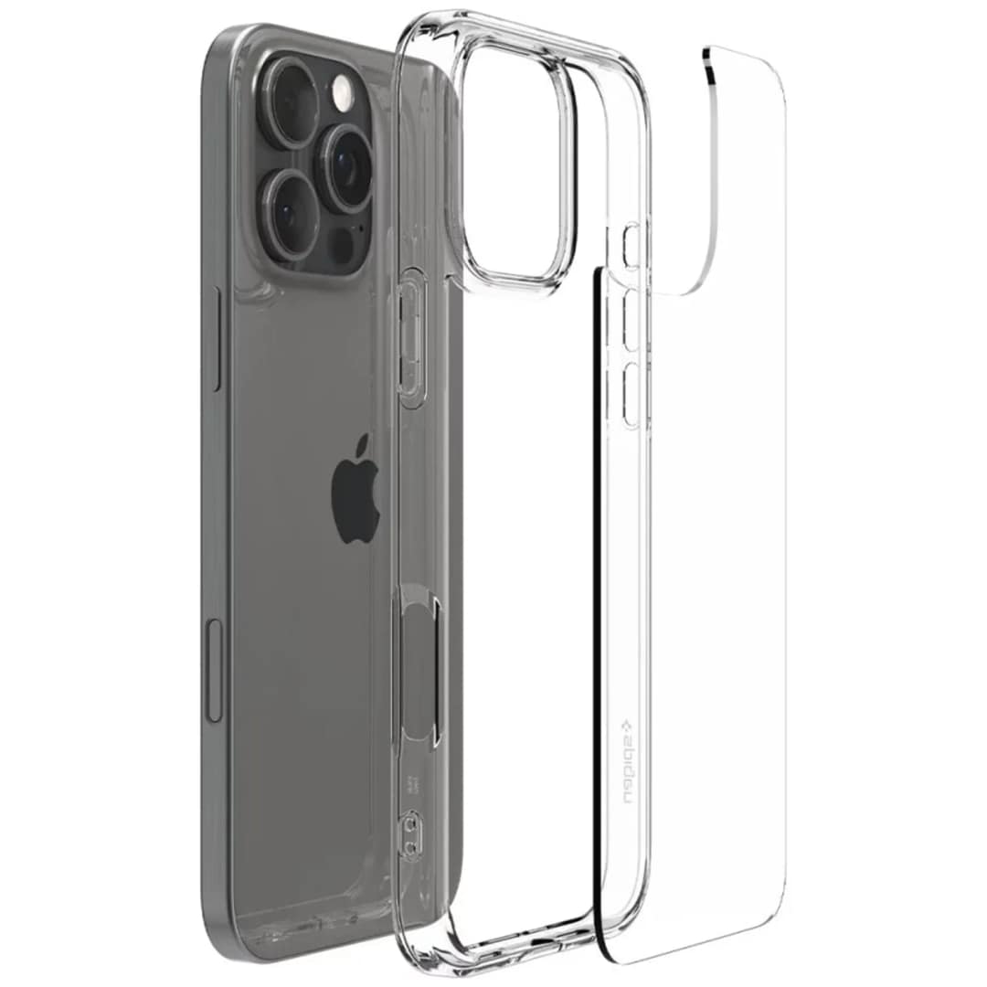 Чехол Spigen Ultra Hybrid для iPhone 16 Pro Max Crystal Clear, Прозрачный — фото 2
