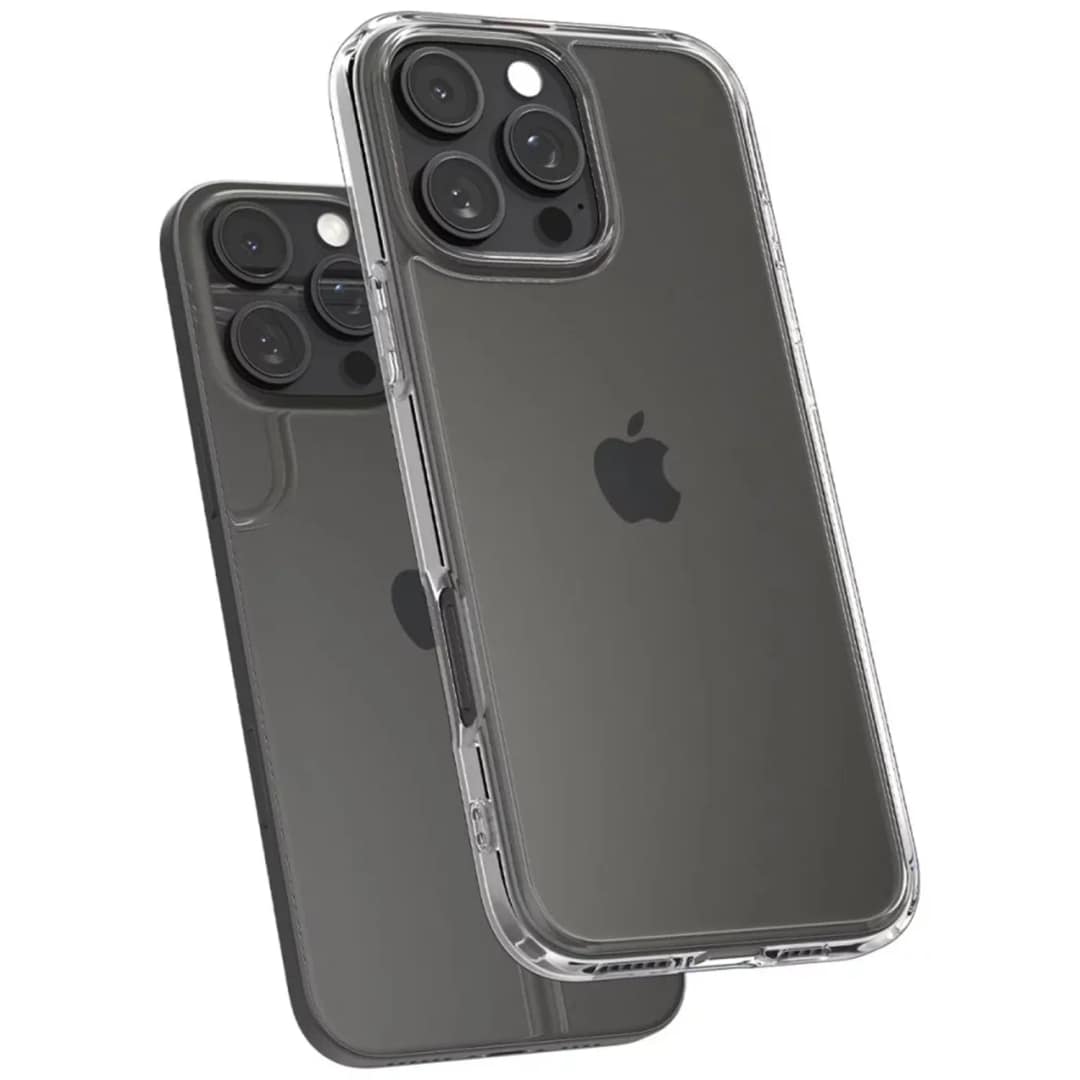 Чехол Spigen Ultra Hybrid для iPhone 16 Pro Max Crystal Clear, Прозрачный — фото 6