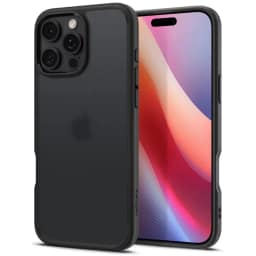 Чехол Spigen Ultra Hybrid для iPhone 16 Pro Frost Black, Прозрачный тёмный — фото 5