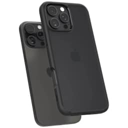 Чехол Spigen Ultra Hybrid для iPhone 16 Pro Max Frost Black, Прозрачный тёмный — фото 3